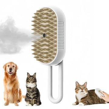 3-in-1 Pet Spray Massage Brush