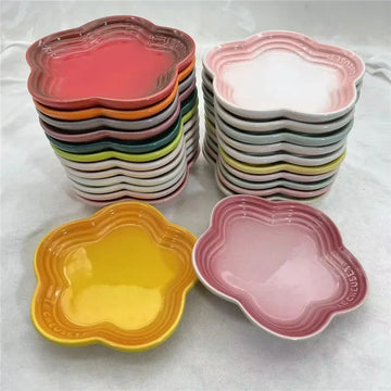 Wide Raised Ceramic Cat Bowl