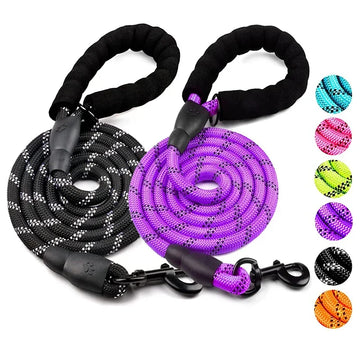 Reflective Strong Dog Leash - All Sizes