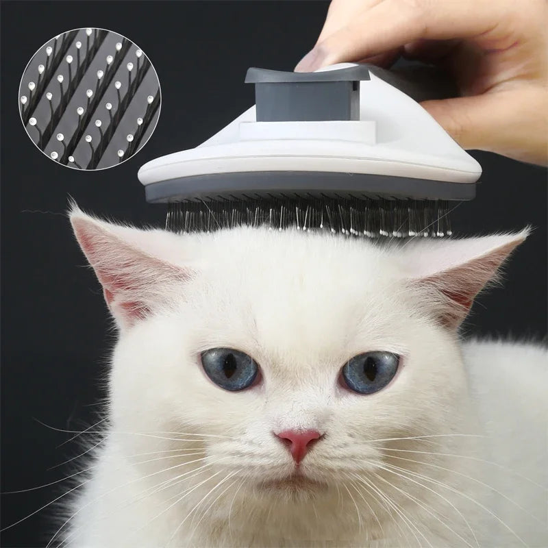 Stainless Steel Pet Hair Removal Brush