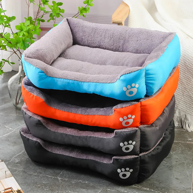 Winter Waterproof Soft Pet Bed House