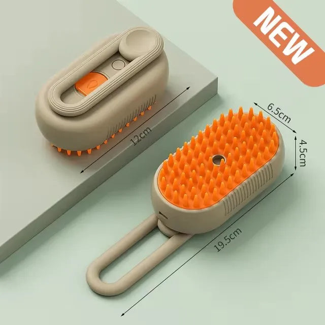 3-in-1 Electric Pet Grooming Brush