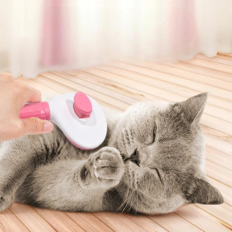 Stainless Steel Pet Hair Removal Brush